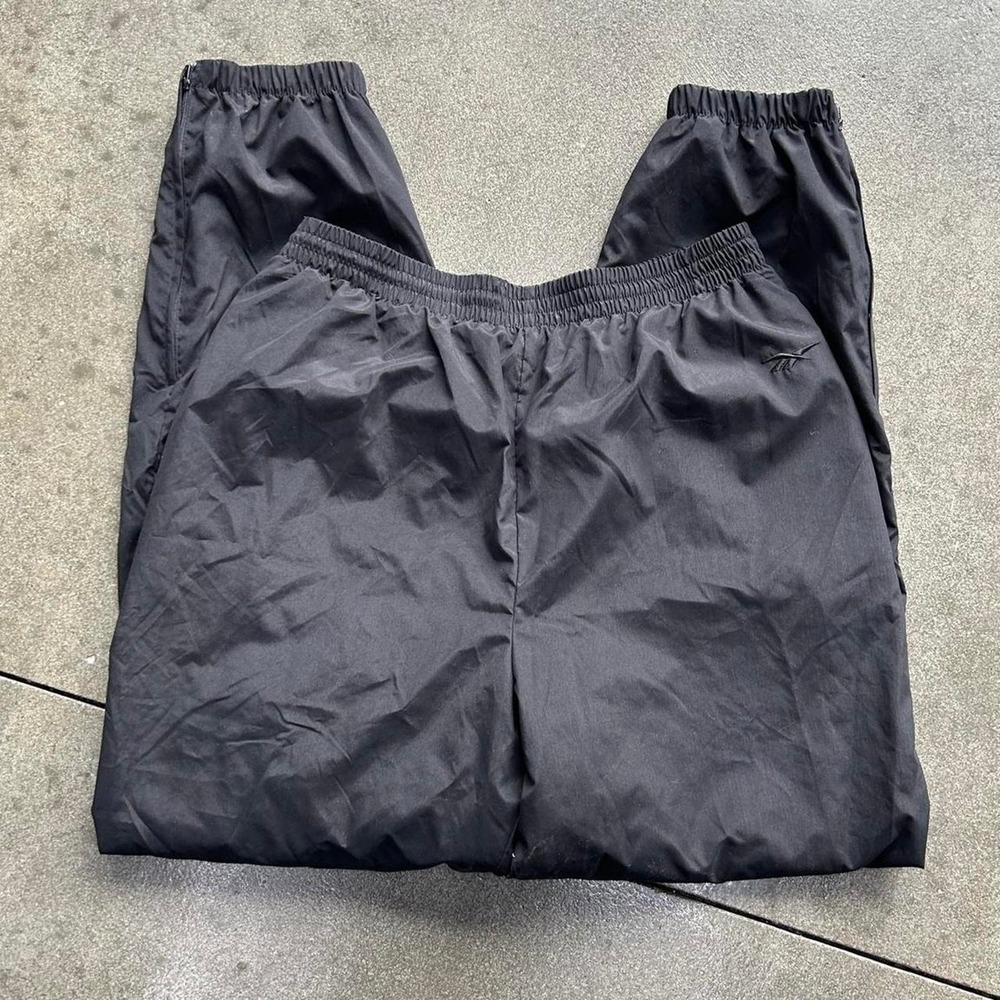 Vintage 90s Reebok 30x31 Thermal Lined Windbreaker Jogger Track Pants